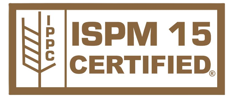 ISPM-15 certified badge